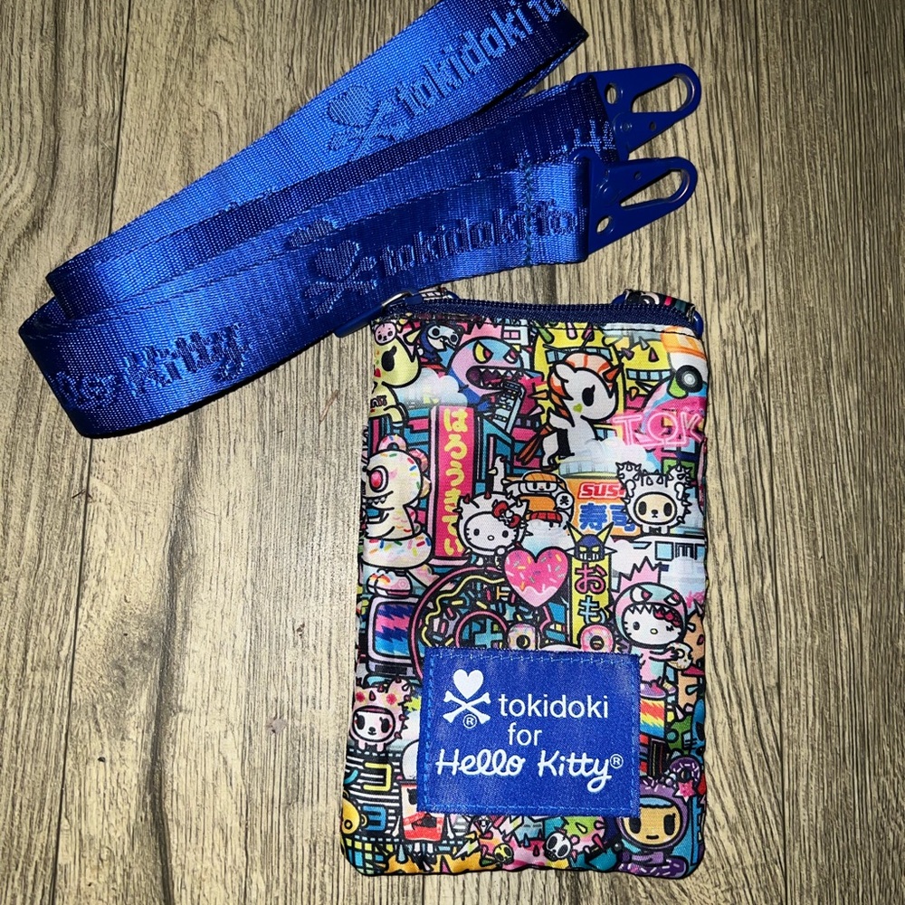 Tokidoki for Hello Kitty Phone and Card Mini Sling Bag